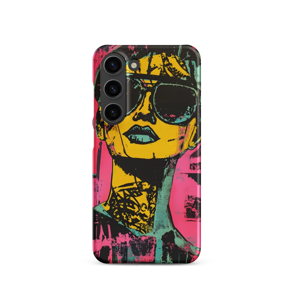 Confident Portrait in Neon Colors