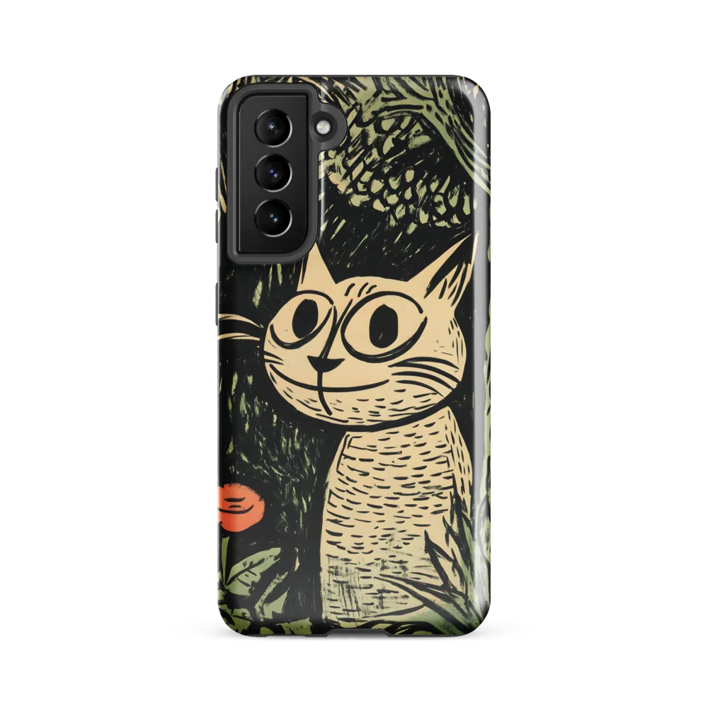 Whimsical Cat in the Forest