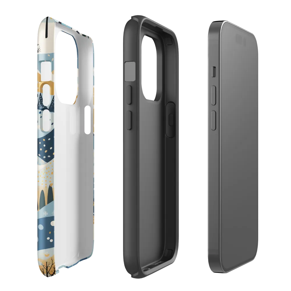 Whispers of a Playful Landscape | Phone Case |  14 Pro | Tough Case | Glossy