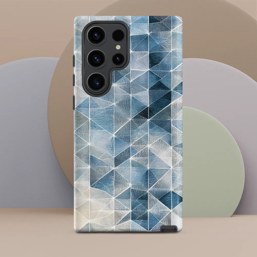 Geometric Harmony in Blue