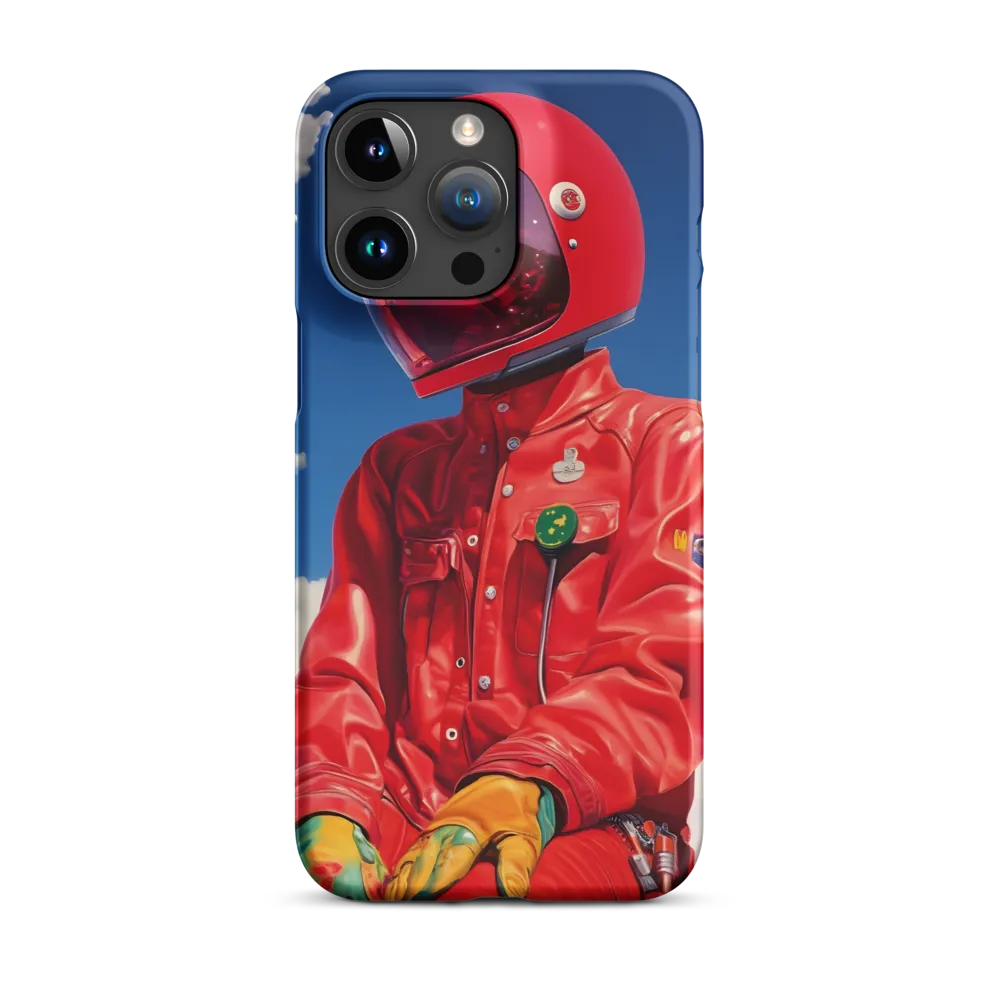 Astronaut in Crimson