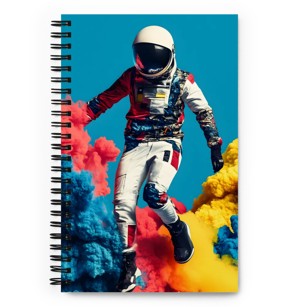 Brave New Worlds: An Astronaut's Journey | Spiral Notebook