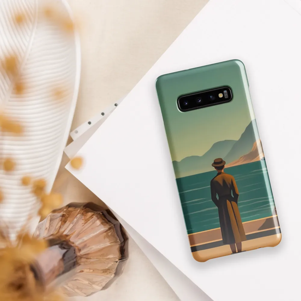 Solitude by the Sea | Phone Case |  S10 Plus | Snap Case | Glossy