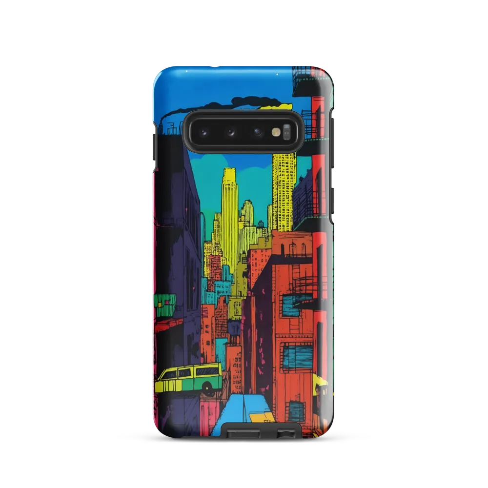 Urban Vibrance: A Pop Art Cityscape