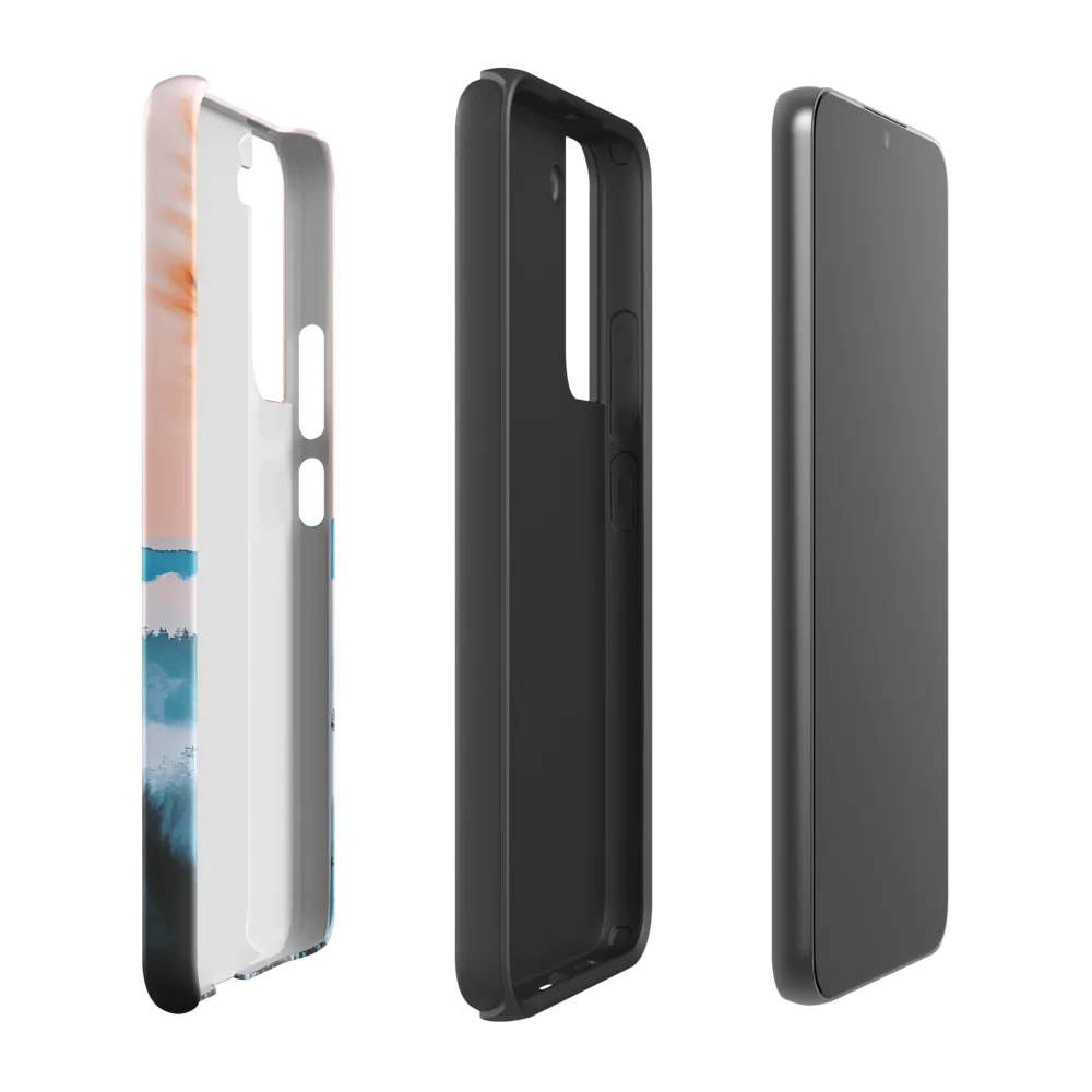 Tranquil Dawn Over Mountains | Phone Case |  S22 Plus | Tough Case | Glossy