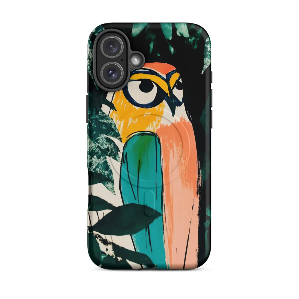 Camouflaged Majesty: The Abstract Owl
