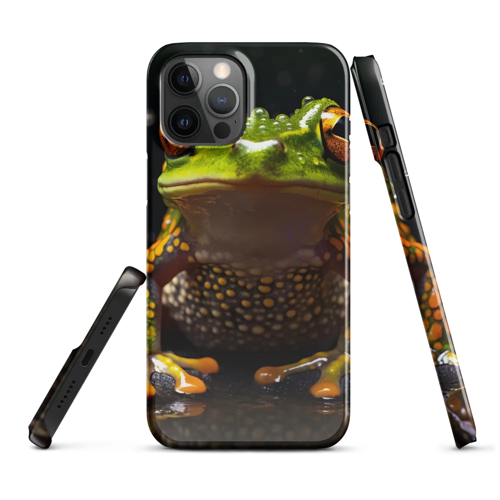 Emerald Elegance: The Frog in Focus