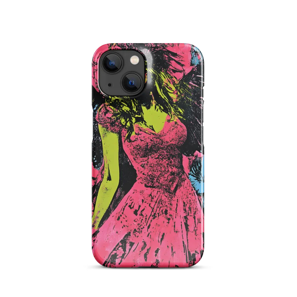 Mystical Angel in Neon Dreams