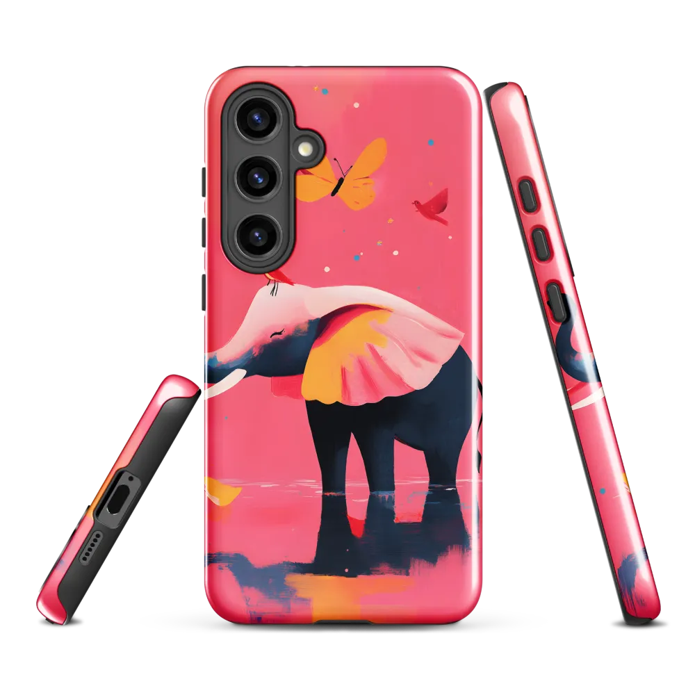 Whimsical Serenity: The Playful Elephant
