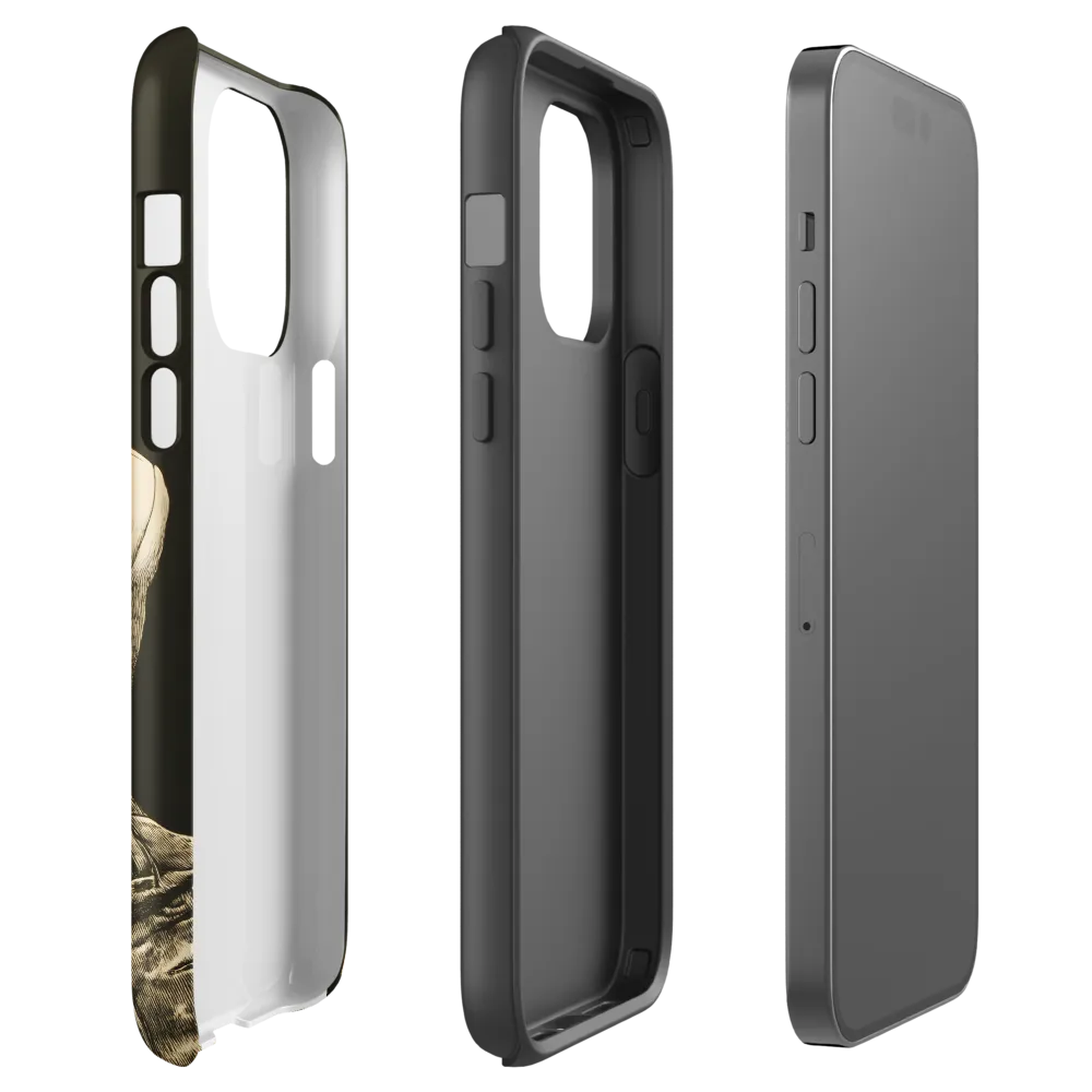 Desperate Gaze | Phone Case |  14 Pro Max | Tough Case | Glossy
