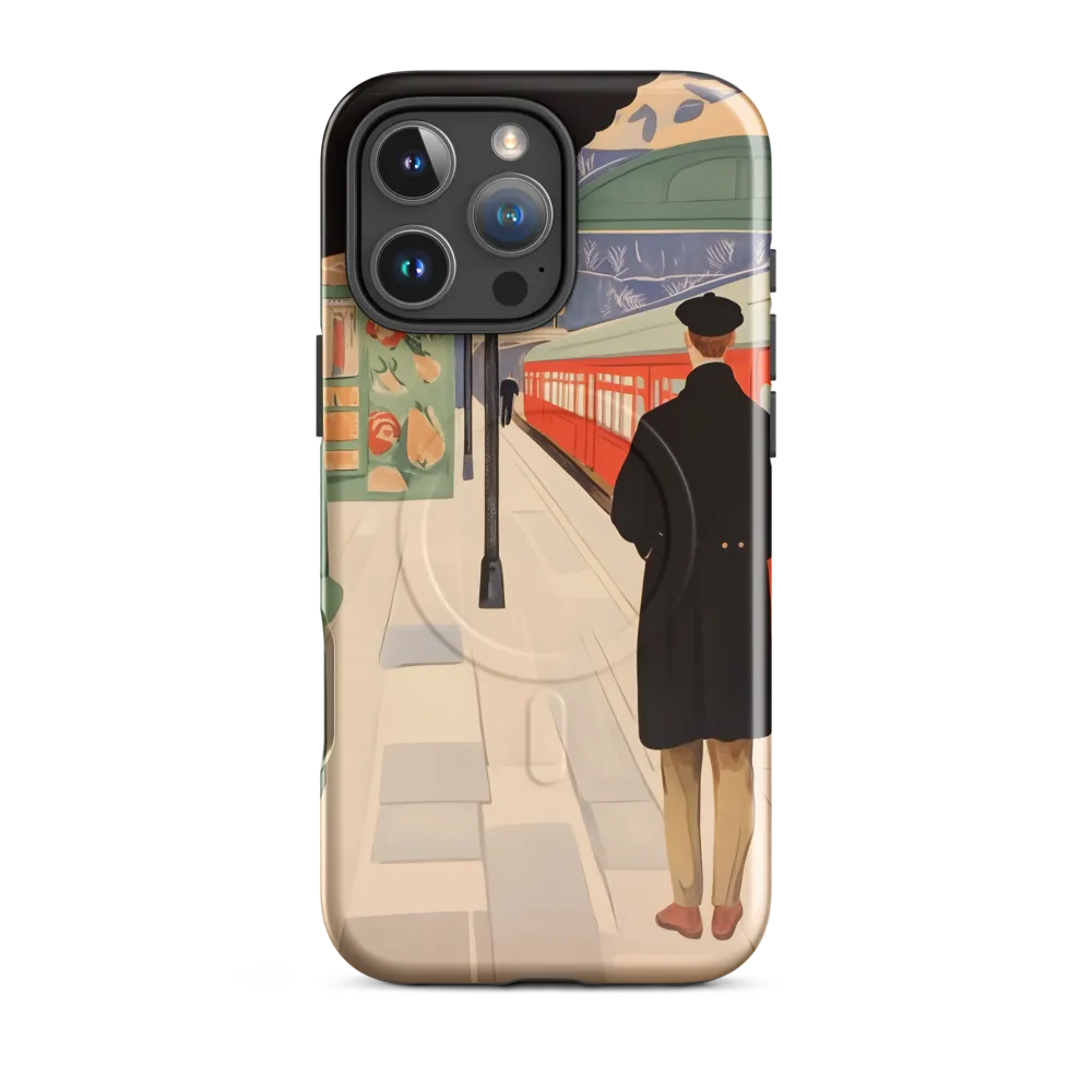 A Moment at the Station | Phone Case |  16 Pro Max | MagSafe® Tough Case | Glossy