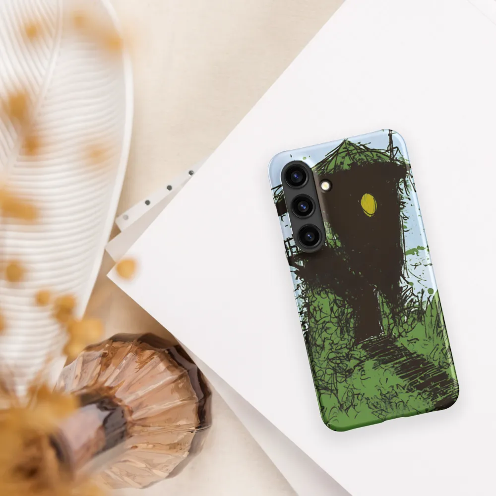 Whispers of the Mysterious House | Phone Case |  S24 | Snap Case | Matte