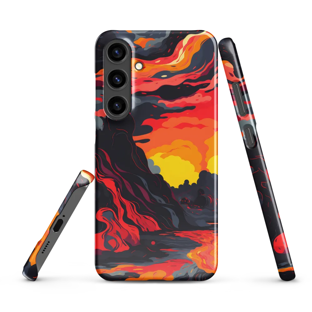 Eruption of Colors | Phone Case |  S24 Plus | Snap Case | Glossy
