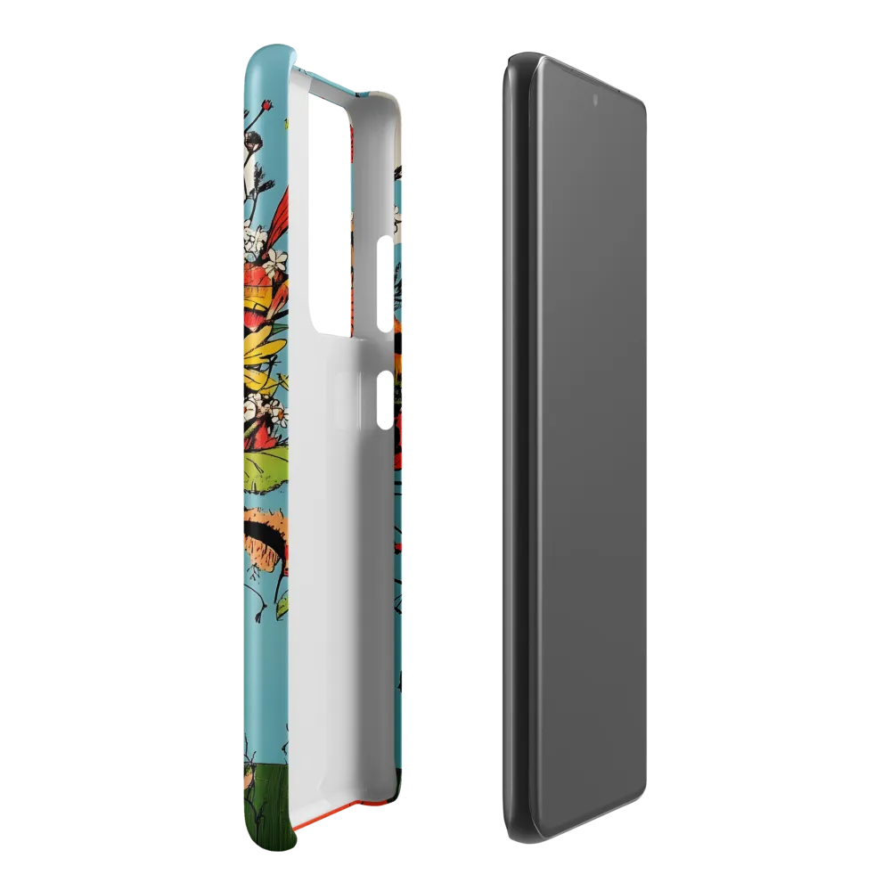Whimsical Bloom | Phone Case |  S21 Ultra | Snap Case | Matte