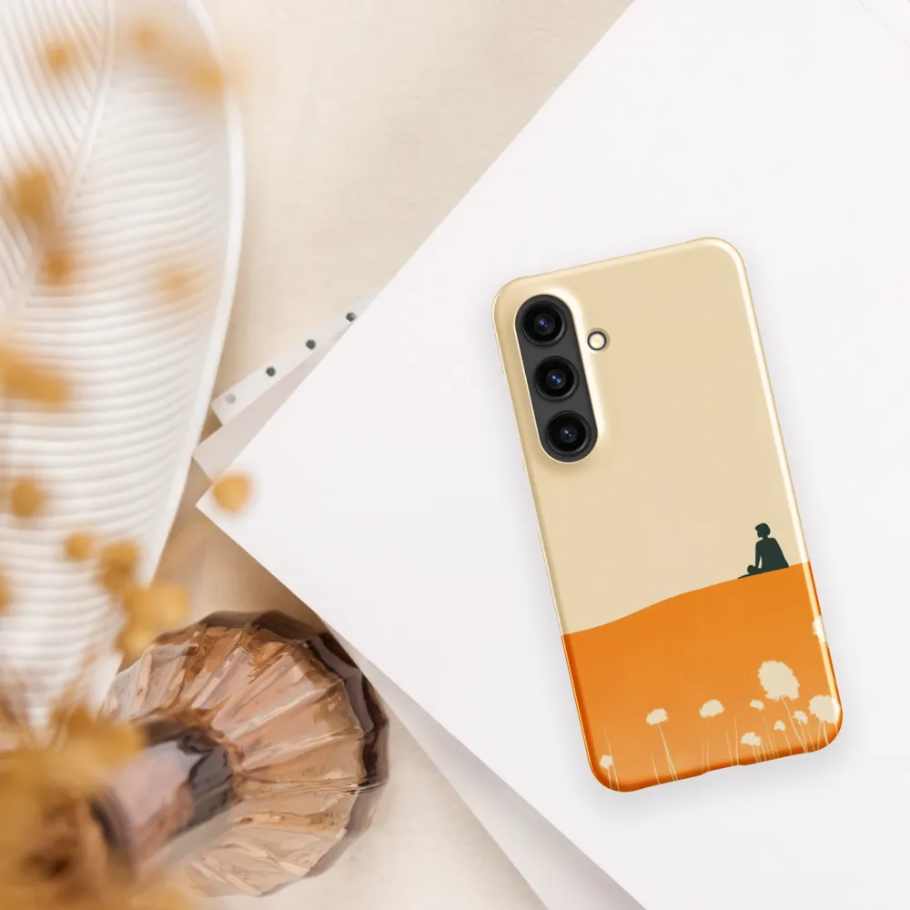 Quiet Contemplation | Phone Case |  S24 | Snap Case | Glossy
