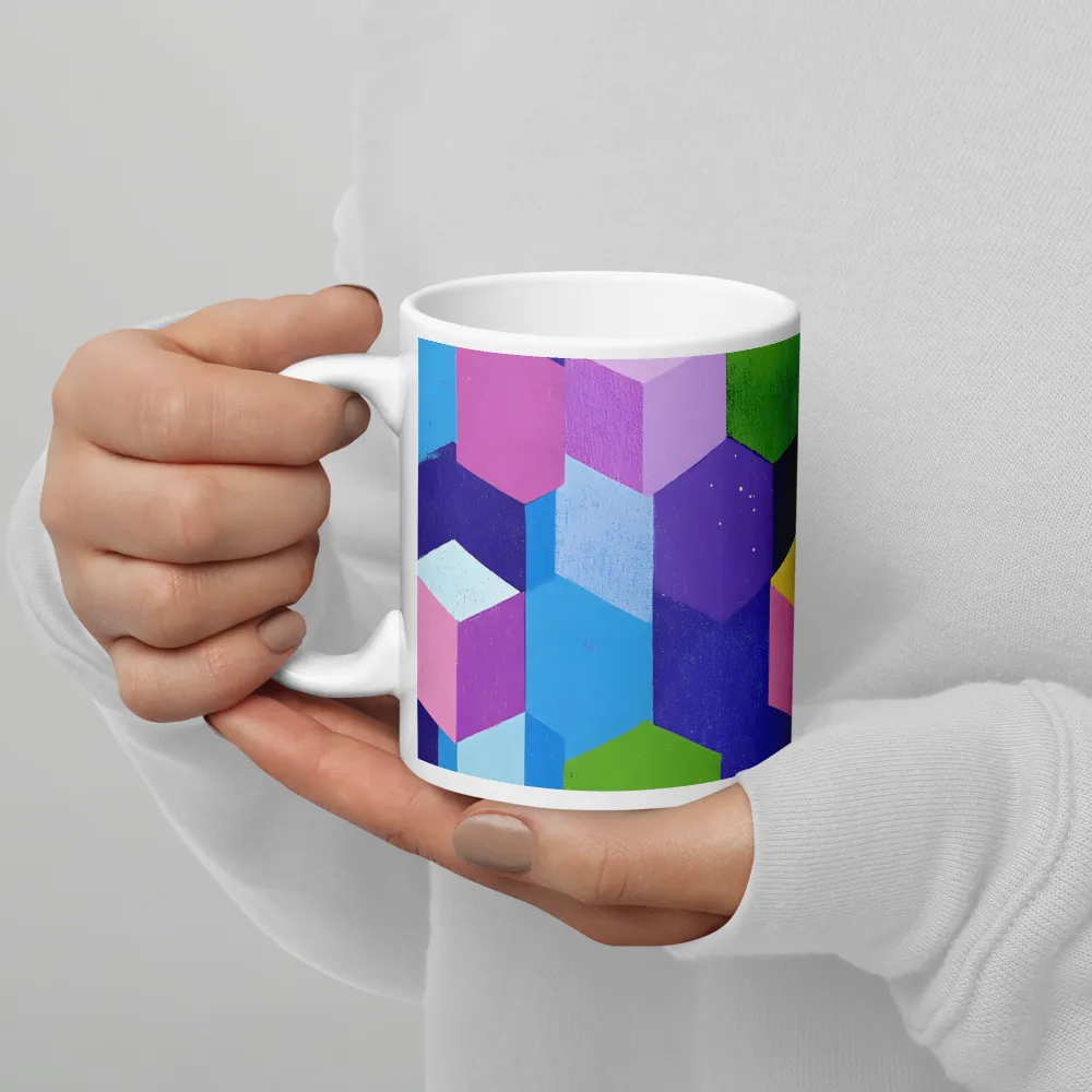 Geometric Harmony | Mug with White inside | 11 oz