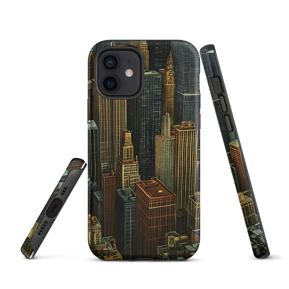 Urban Elegance: A Golden Cityscape