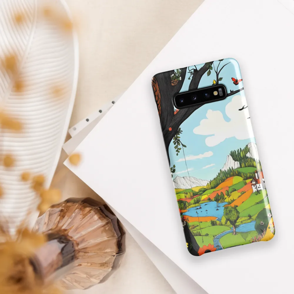 Whimsical Harmony in Nature | Phone Case |  S10 Plus | Snap Case | Glossy