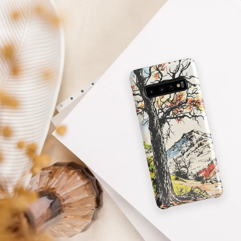Autumn Majesty: The Guardian Tree | Phone Case |  S10 | Snap Case | Glossy