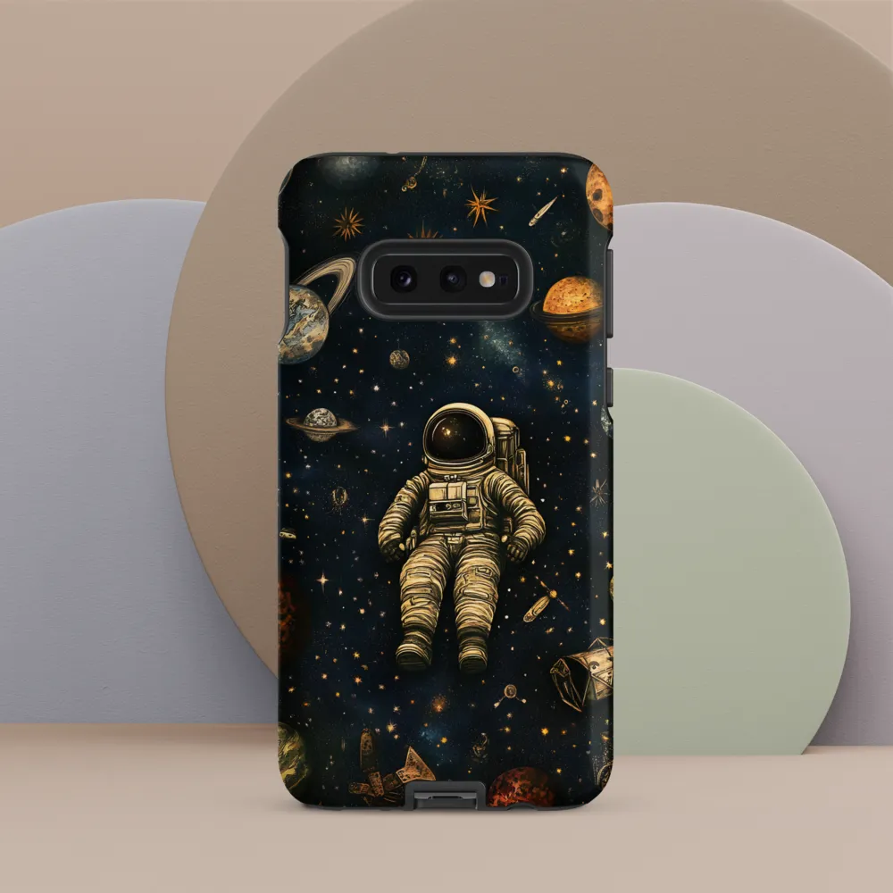 Cosmic Voyage: An Astronaut's Solitude