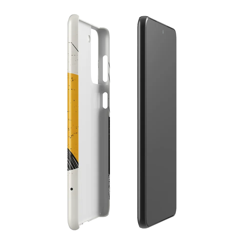 Dynamic Harmony in Black and Yellow
