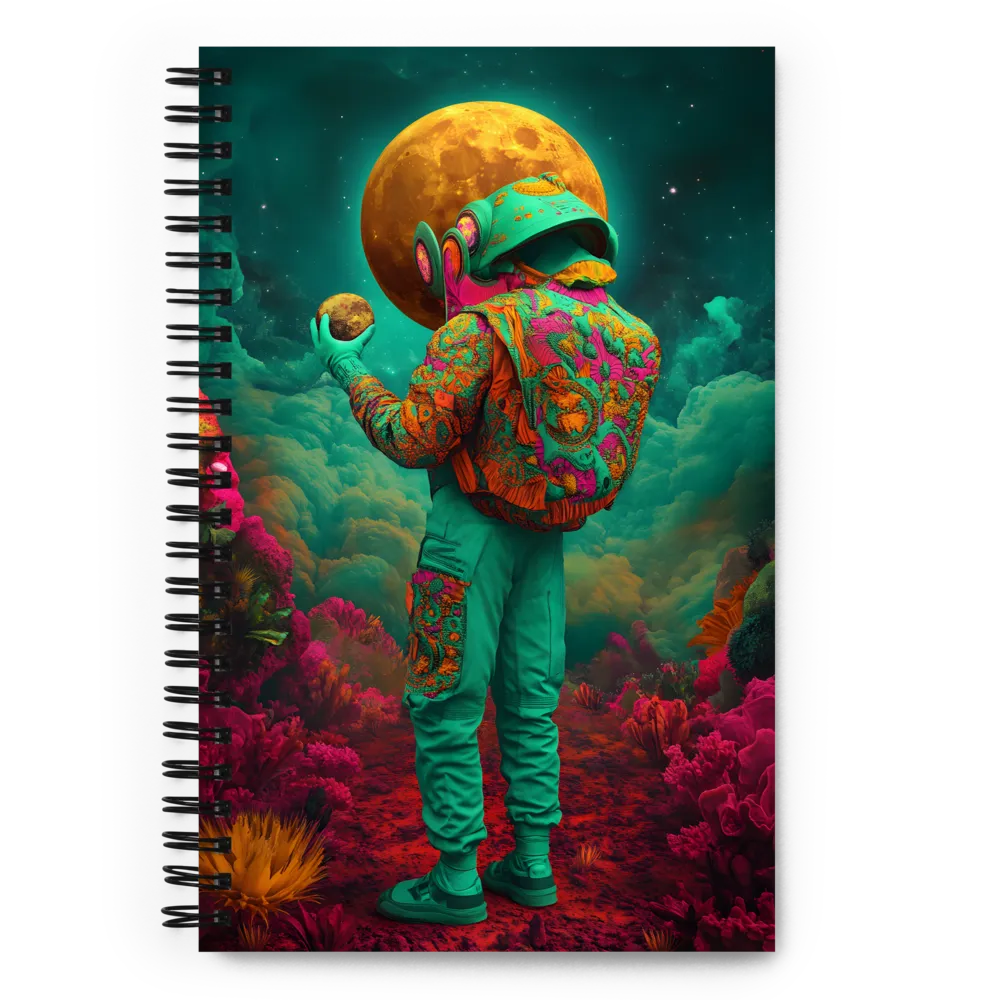 Cosmic Explorer: A Dance with the Unknown | Spiral Notebook