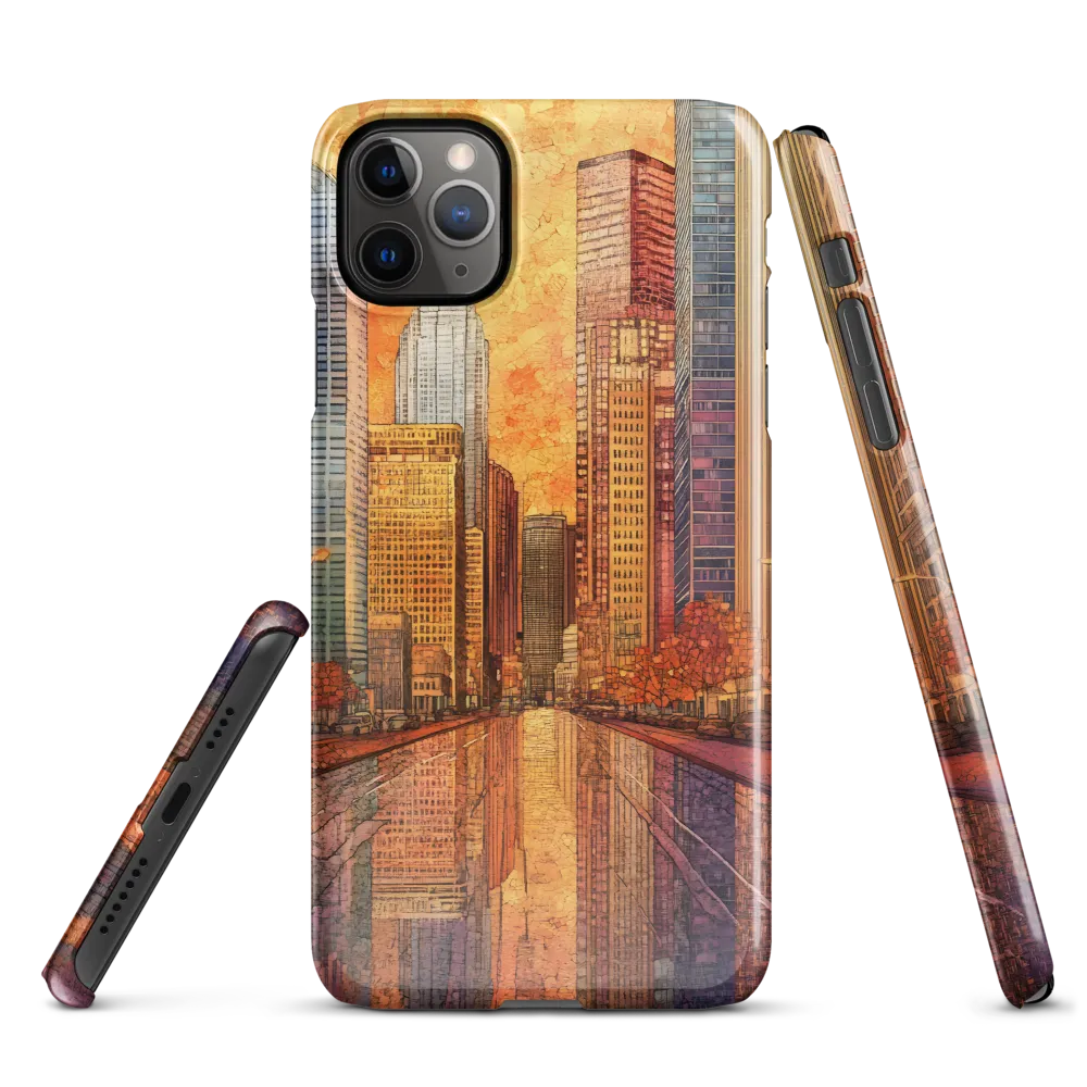 Reflections of a Vibrant City | Phone Case |  11 Pro Max | Snap Case | Glossy