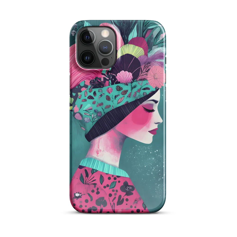 Whimsical Floral Portrait