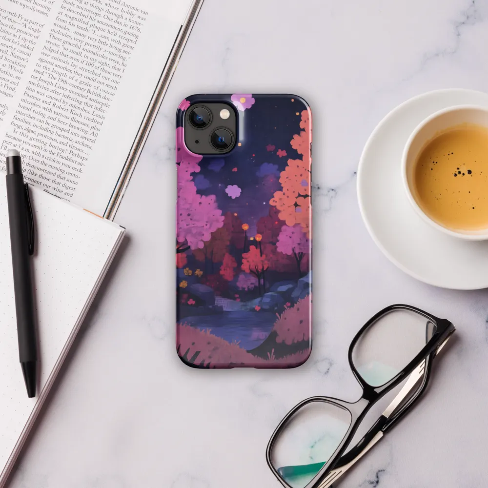 Whispers of Spring: A Serene Landscape | Phone Case |  14 Plus | Snap Case | Glossy
