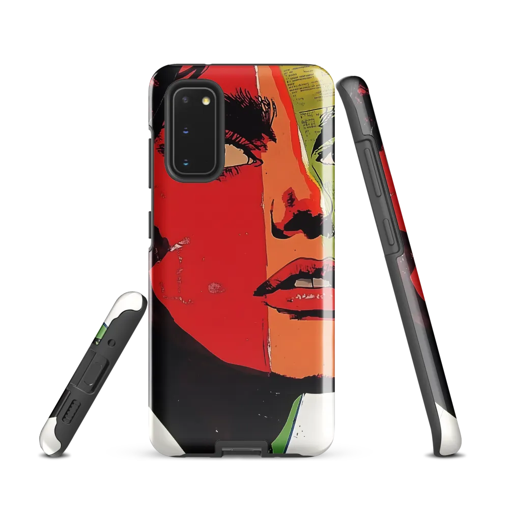 Vibrant Expressions: A Pop Art Portrait