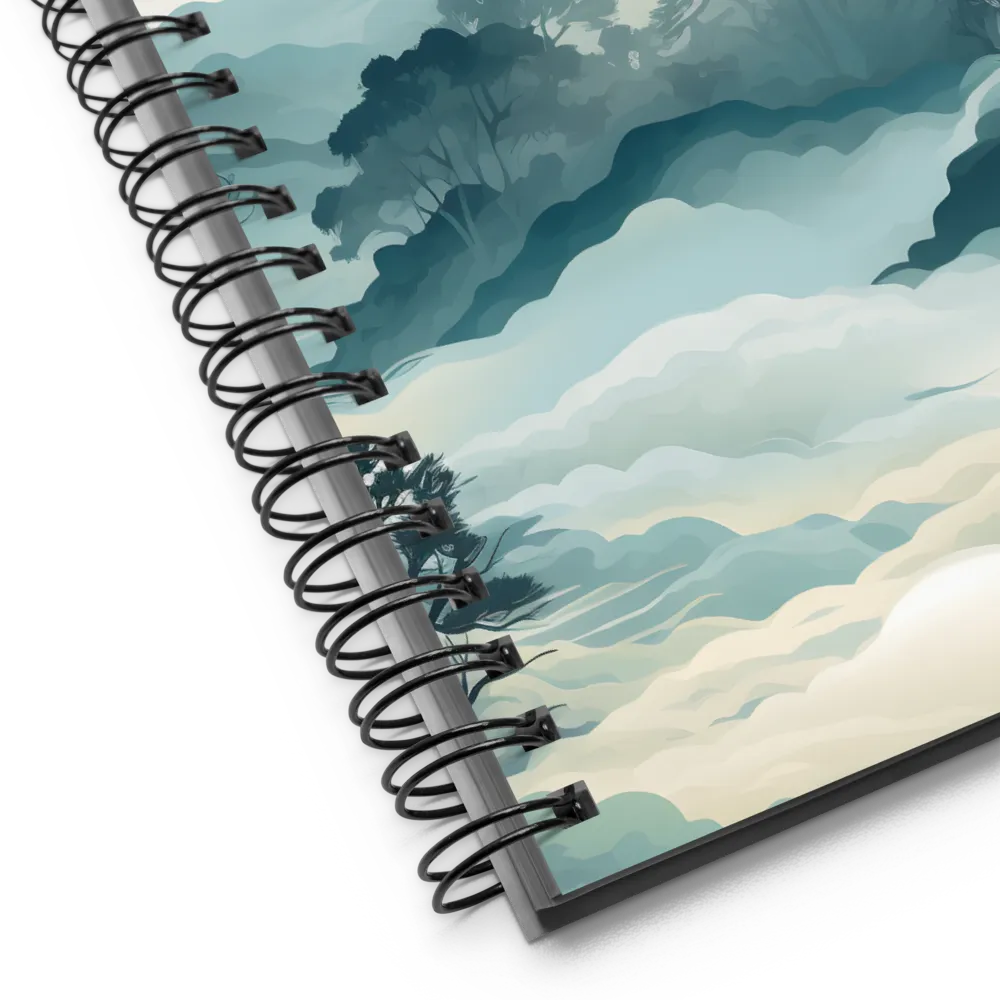 Whispers of the Mist | Spiral Notebook