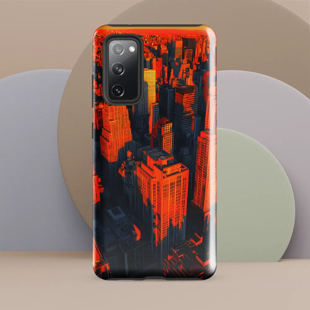 Urban Dawn: A Digital Ode to Skyscrapers