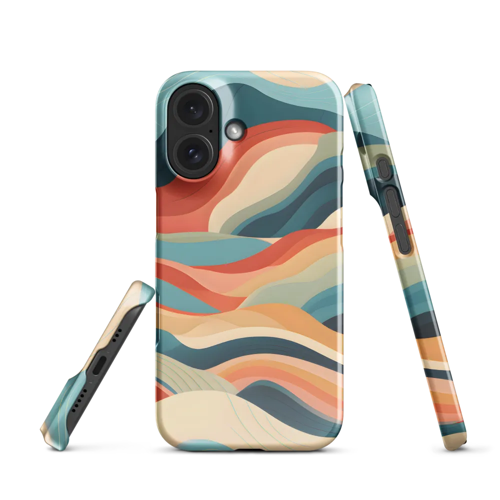 Waves of Tranquility | Phone Case |  16 | Snap Case | Glossy