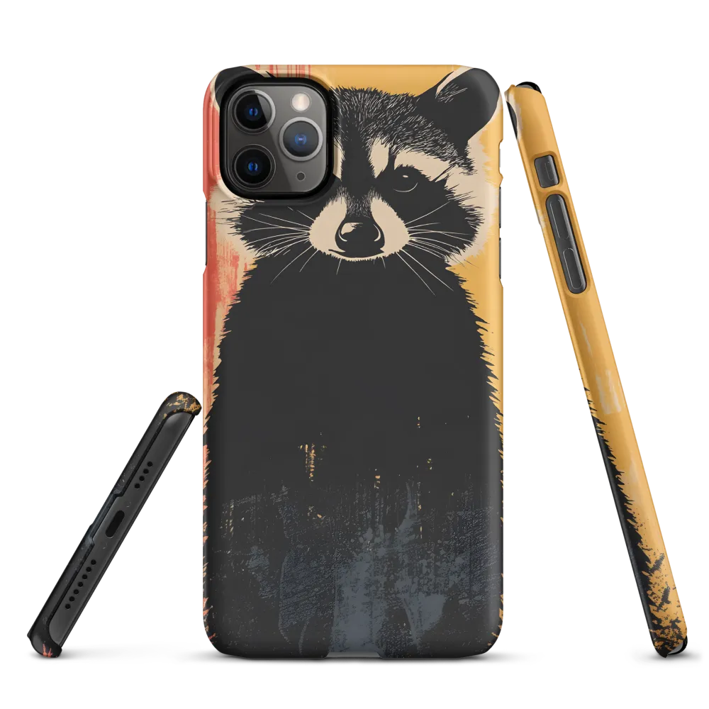Whimsical Raccoon Portrait