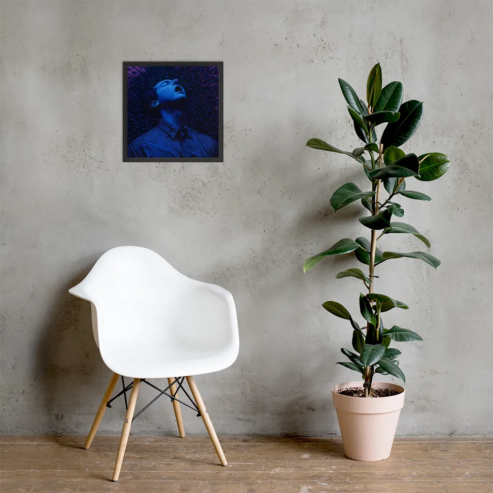 Dreams Unbound | Poster with Black Frame | 16″×16″
