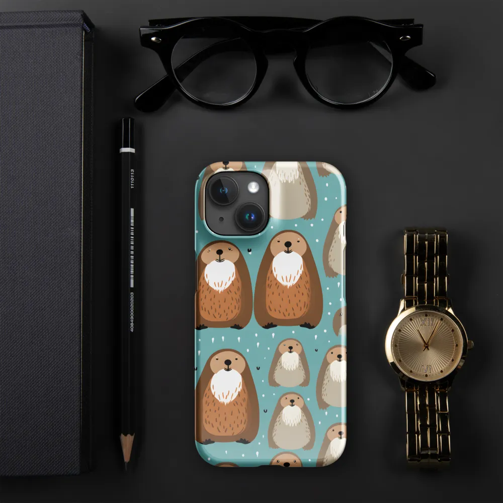 Whimsical Otter Pattern