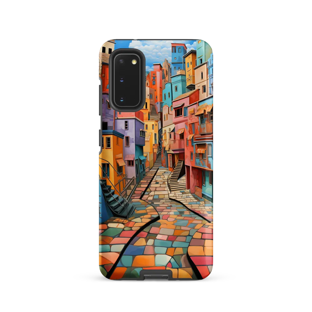 Vibrant Cityscape: A Kaleidoscope of Colors