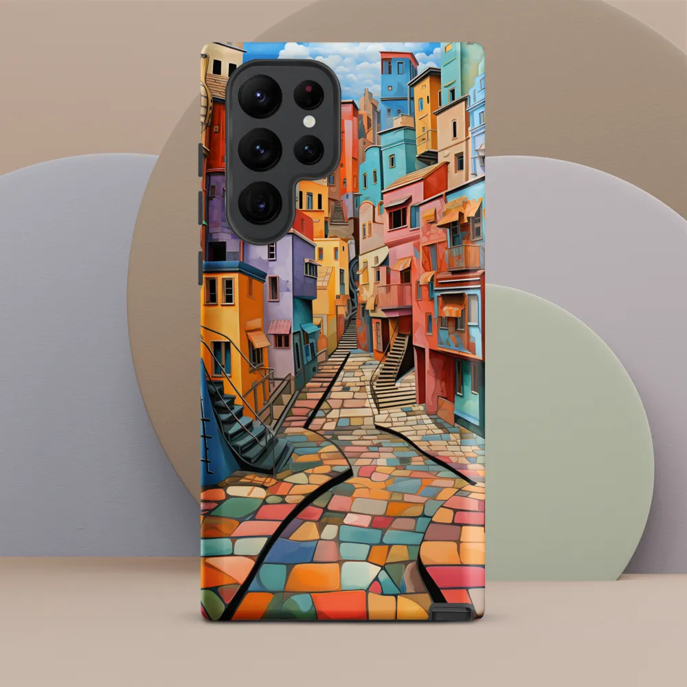 Vibrant Cityscape: A Kaleidoscope of Colors