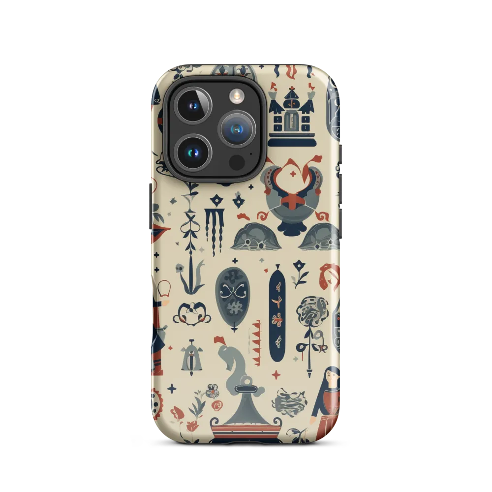 Tapestry of Myth and Whimsy | Phone Case |  16 Pro | Tough Case | Glossy