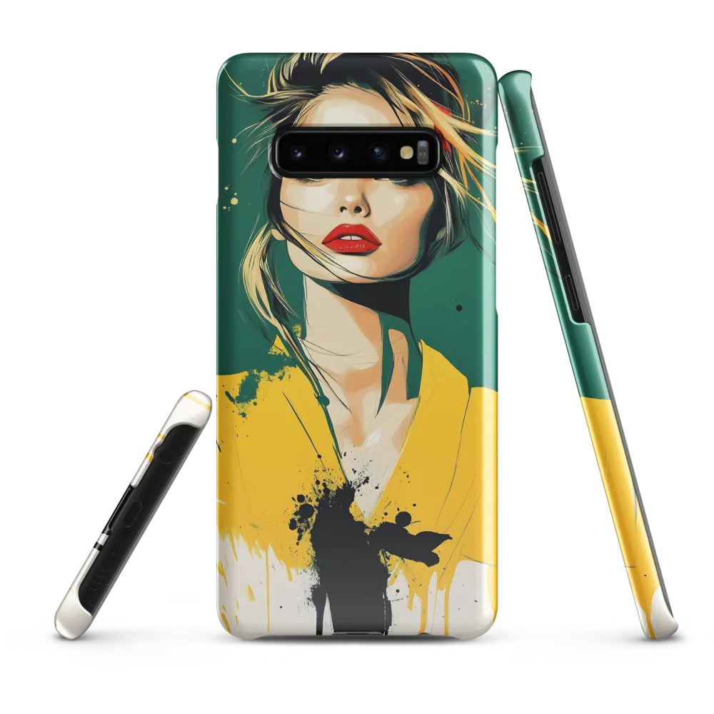 Bold Elegance | Phone Case |  S10 Plus | Snap Case | Glossy