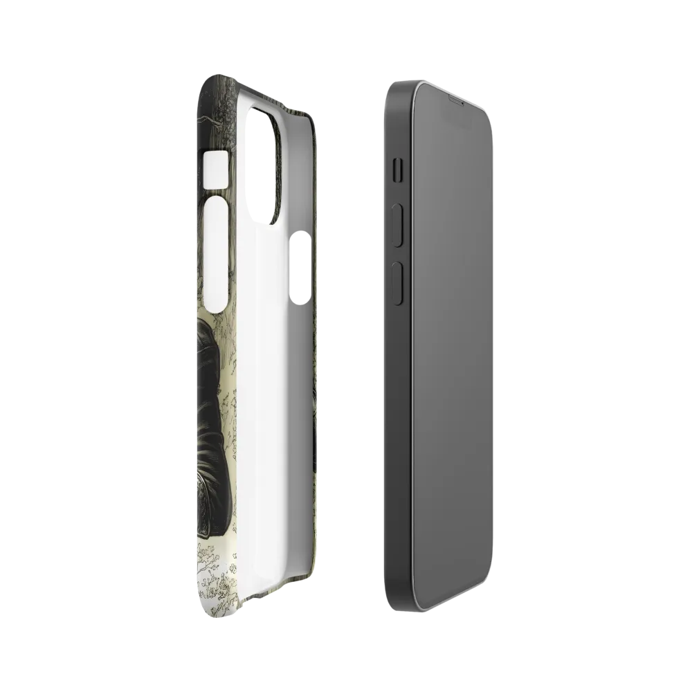 Guardian of Shadows | Phone Case |  13 Mini | Snap Case | Glossy