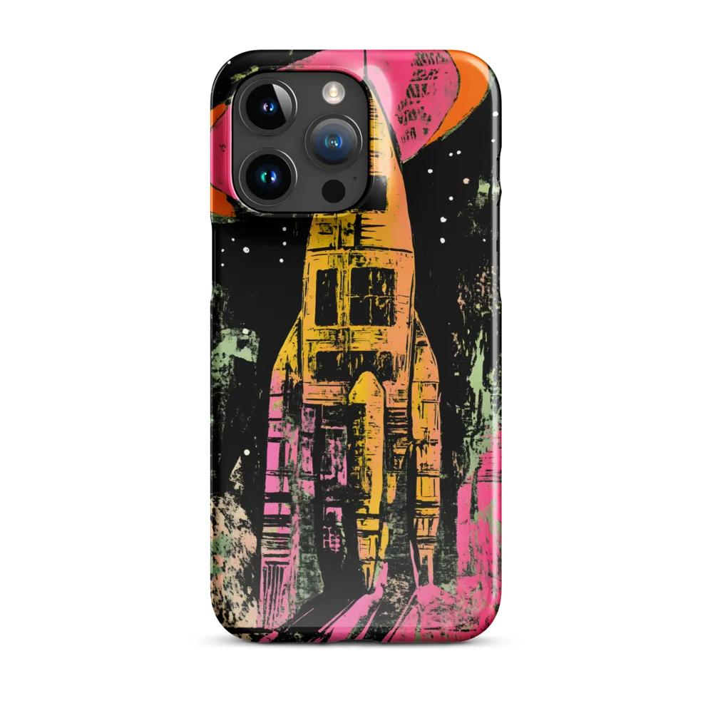 Cosmic Voyage: A Surreal Rocket Adventure