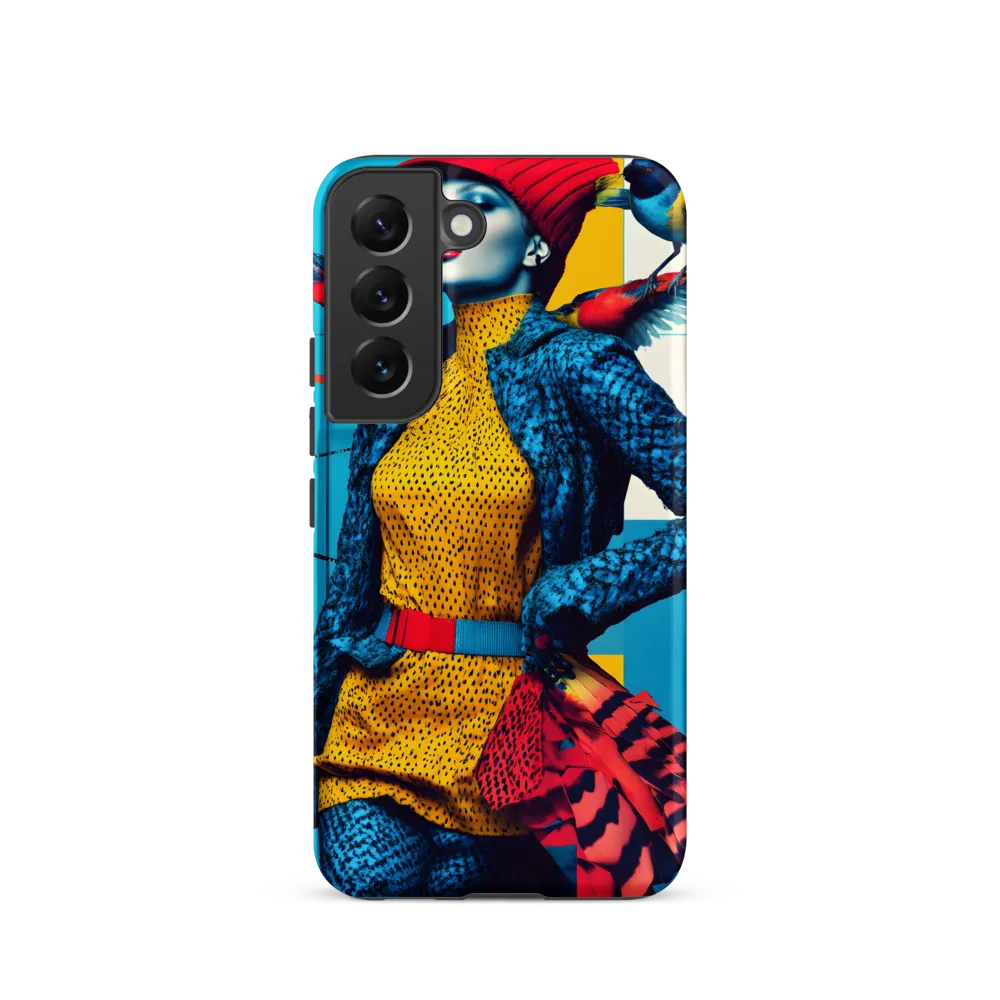 Vibrant Fusion of Nature and Fashion
