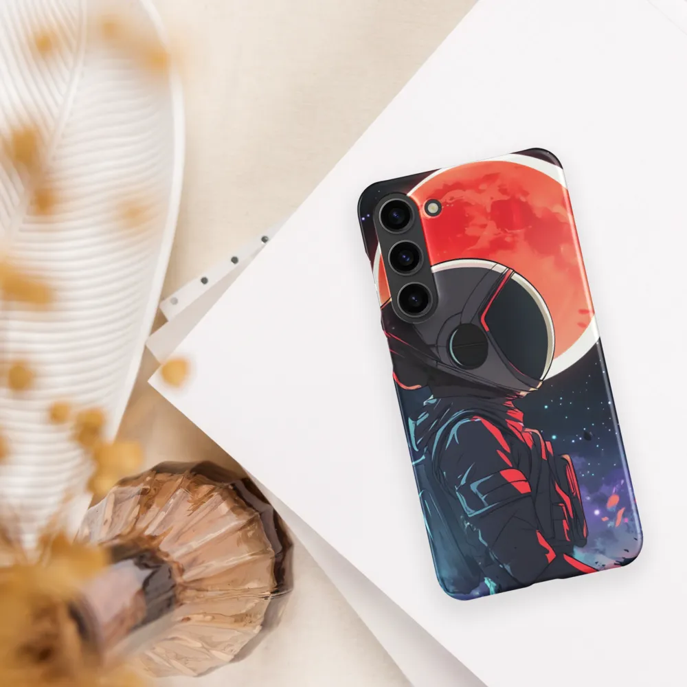 Celestial Voyage: The Dream of an Astronaut | Phone Case |  S23 Plus | Snap Case | Matte