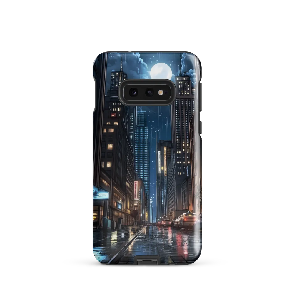 Moonlit Urban Serenity