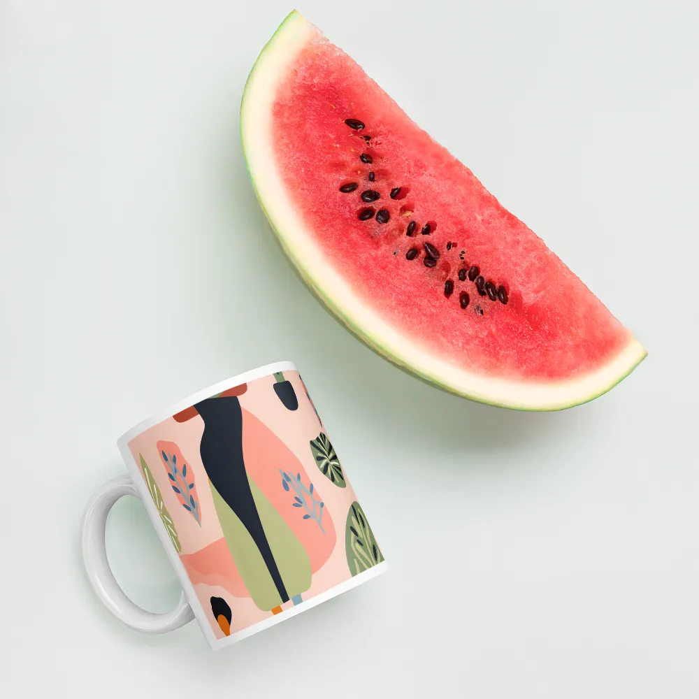 Harmony of Nature and Femininity | Mugs | Multiple Sizes & Colors