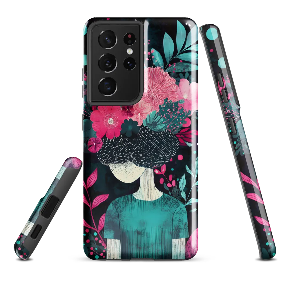 Floral Harmony: A Portrait of Serenity