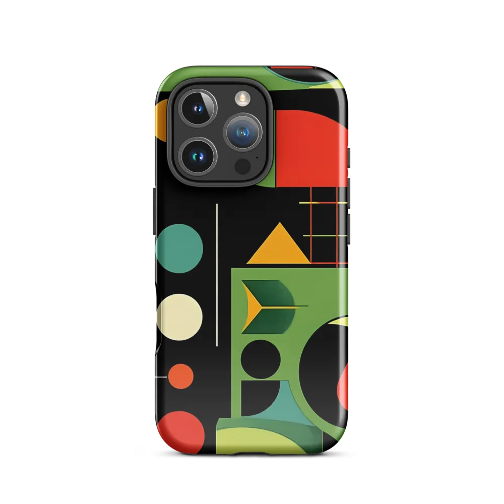 Geometric Harmony | Phone Case |  16 Pro | Tough Case | Glossy