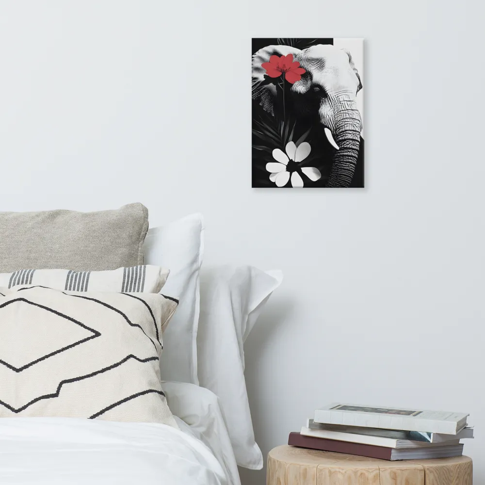 Elephant Harmony | Canvas | 12″×16″
