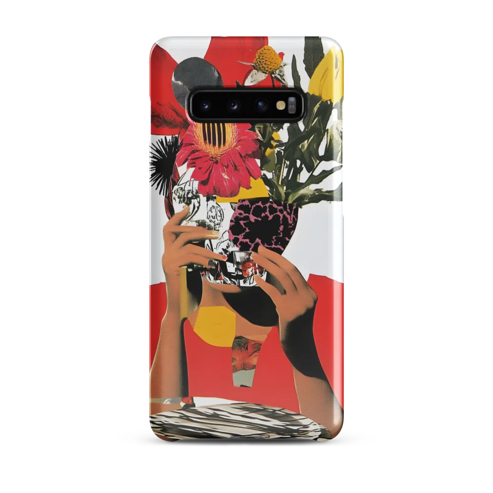 Floral Visions: The Intersection of Life and Art | Phone Case |  S10 Plus | Snap Case | Glossy